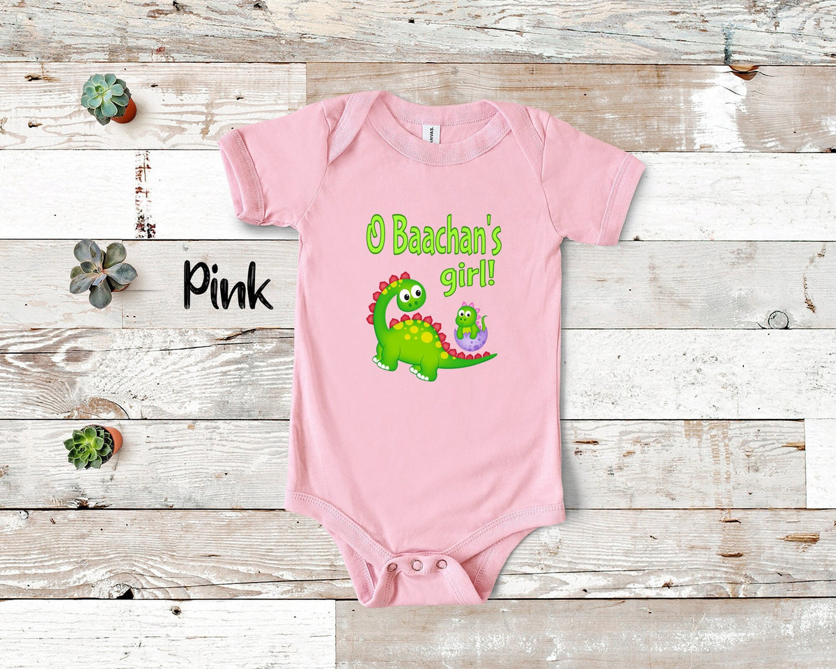 O Baachan39s Girl Cute Grandma Name Dinosaur Baby Bodysuit Tshirt or Toddler Shirt for a Japanese Grandmother Gift or Pregnancy Reveal Graphic Tee – Soft Feel · Must-Have Style