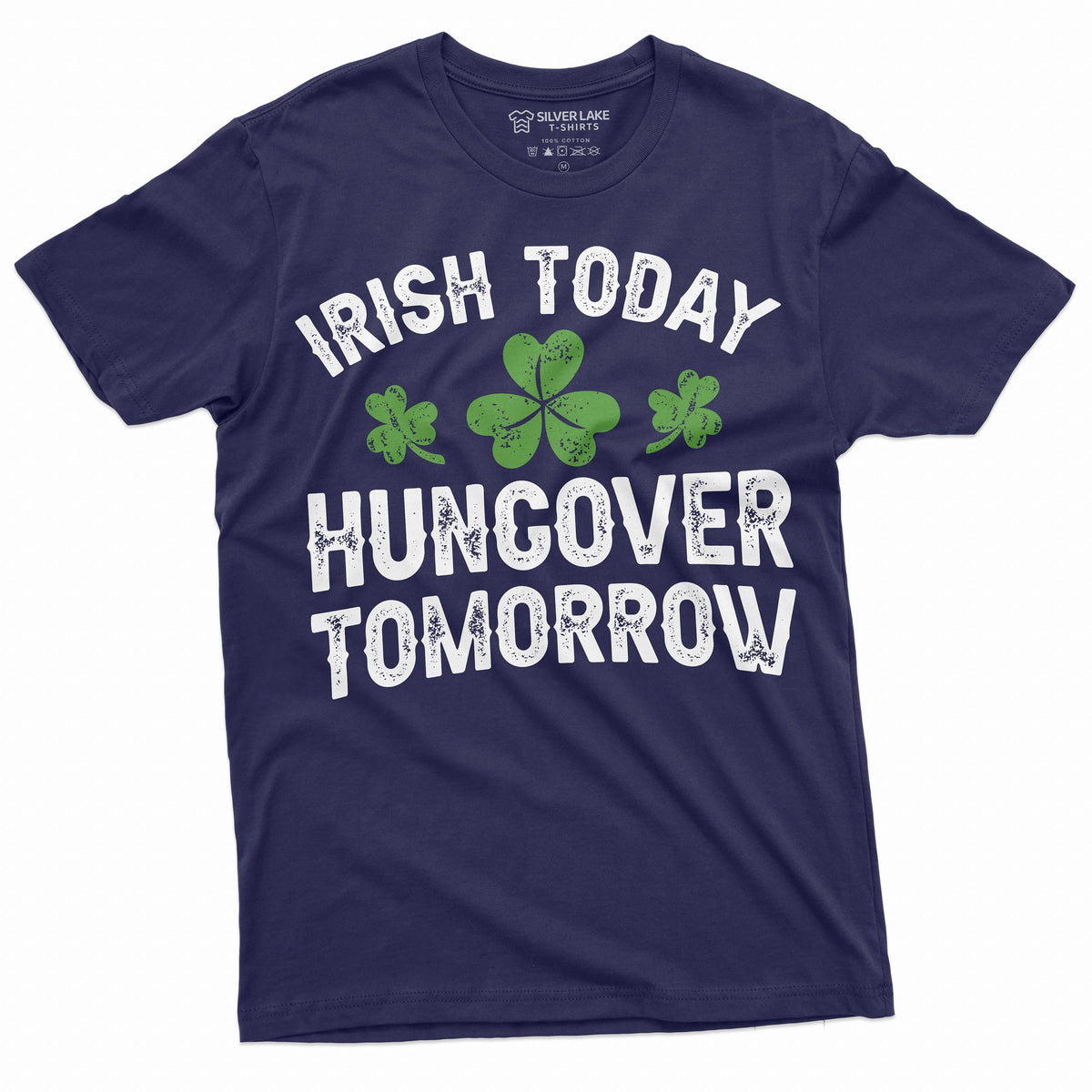 Men39s Irish today hungover tomorrow T shirt St Patricks day Ireland Shirt Mens holiday tee shirt Drinking party pub shirt Graphic Tee – Cozy Vibes · Must-Have Style