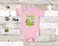 Nonnie39s Girl Cute Grandma Name Dinosaur Baby Bodysuit Tshirt or Toddler Shirt for a Italian Grandmother Gift or Pregnancy Reveal Graphic Tee – Easygoing Wear · Must-Have Style