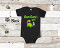 Gam Gam39s Girl Cute Grandma Name Dinosaur Baby Bodysuit Tshirt or Toddler Shirt for a Special Grandmother Gift or Pregnancy Announcement Graphic Tee – Feel-Good Design · Trending Graphic Apparel