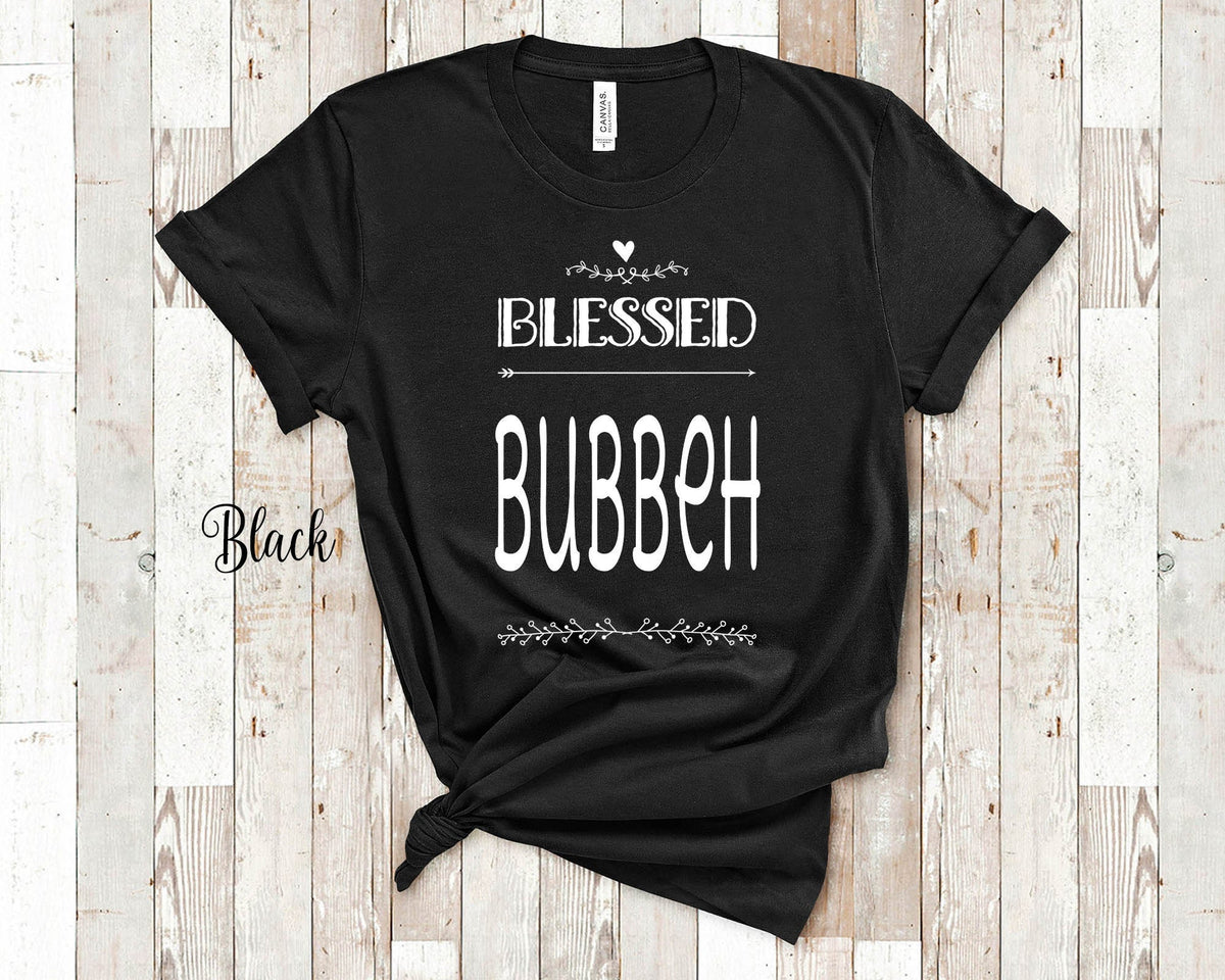 Blessed Bubbeh Grandma Tshirt Israeli Jewish Grandmother Gift Idea for Mother39s Day Birthday Christmas or Pregnancy Reveal Announcement Graphic Tee – Cozy Vibes · Must-Have Style