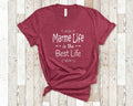 Marme Life Is The Best Life Marme Shirt for Grandmother Marme Birthday Christmas Mothers Day Gift Graphic Tee – Bold Style · Perfect For Daily Wear