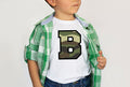 Boys Childs Camo Camouflage Alphabet Print Initial T Shirt Tee AZ In 10 Colours Graphic Tee – Fan Favorite · Great Gift For Fans