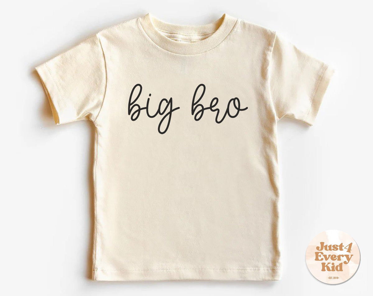 Big Bro Kids Shirt Cute Big Brother Toddler Shirt Retro Big Brother Baseball Tee Vintage Big Bro Gift Pregnancy Announcement Graphic Tee – Aesthetic Look · Must-Have Style
