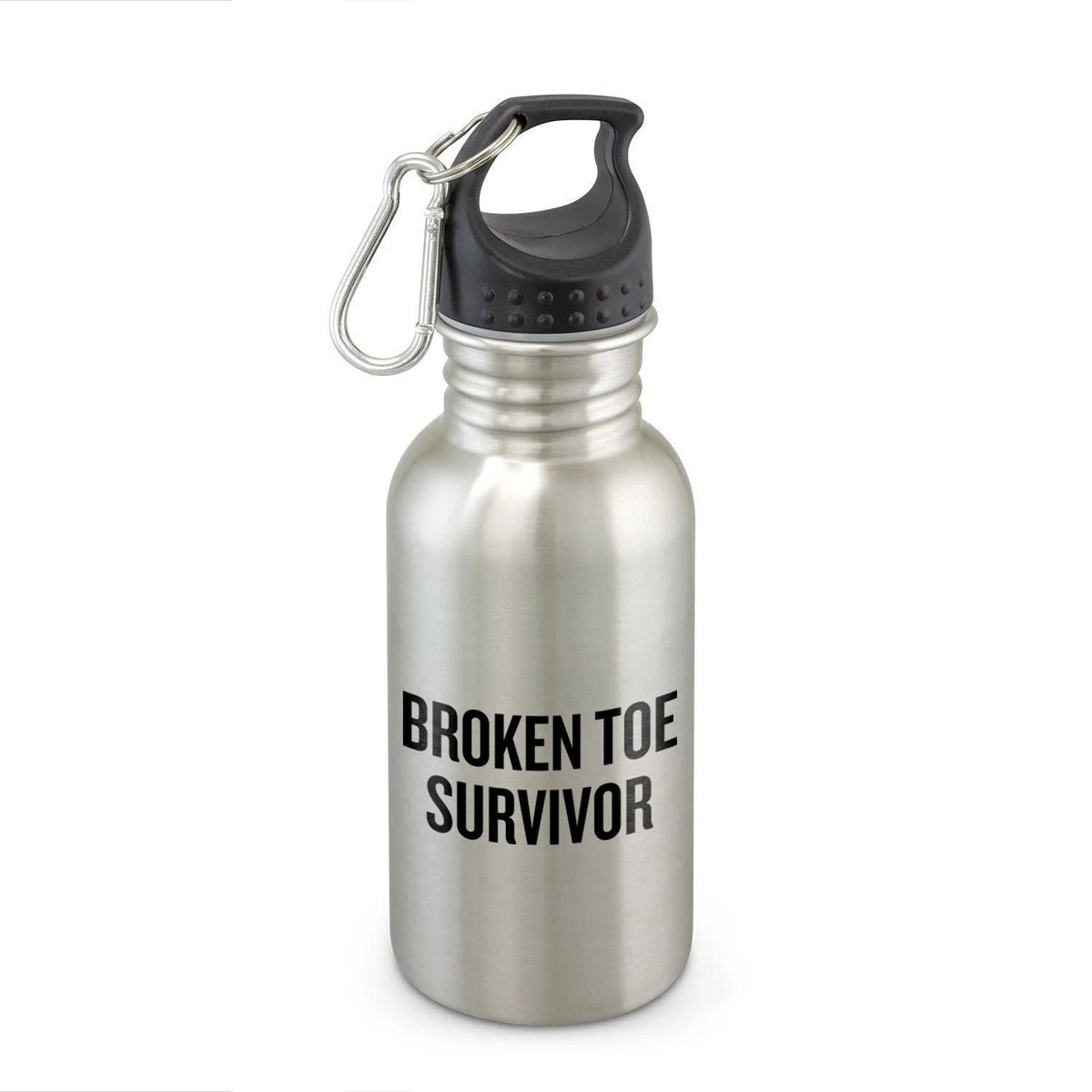 Funny Get Well Gift Broken Toe Water Bottle Broken Toe Survivor Graphic Tee – Premium Graphic · Must-Have Style