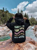 Running On Low Tire Pressure And 5 Miles Till Empty Hoodie Oversized Womens Hoodie Womens Retro Sweatshirt Hoodie – Feel-Good Design · Perfect For Daily Wear