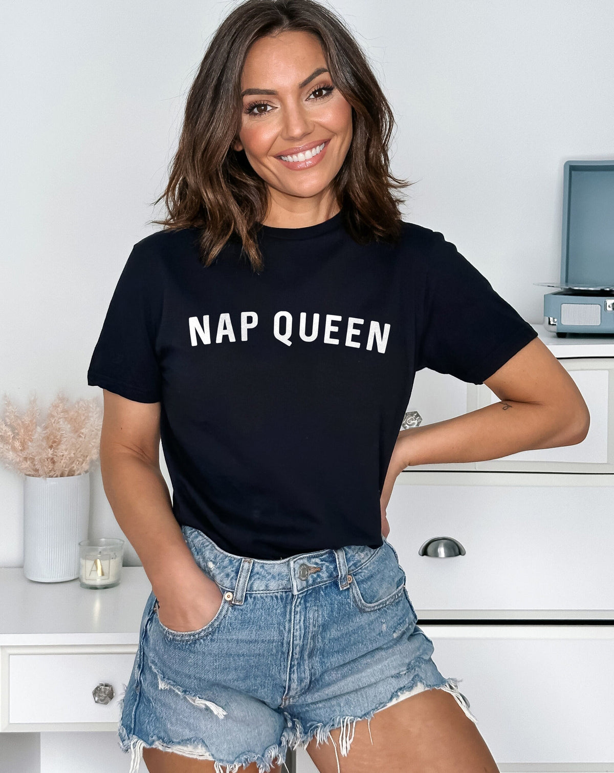 Nap Queen Sleep TShirt Tired Nap Napping T Shirt Graphic Tee – Everyday Comfort · Top Pick For Any Outfit