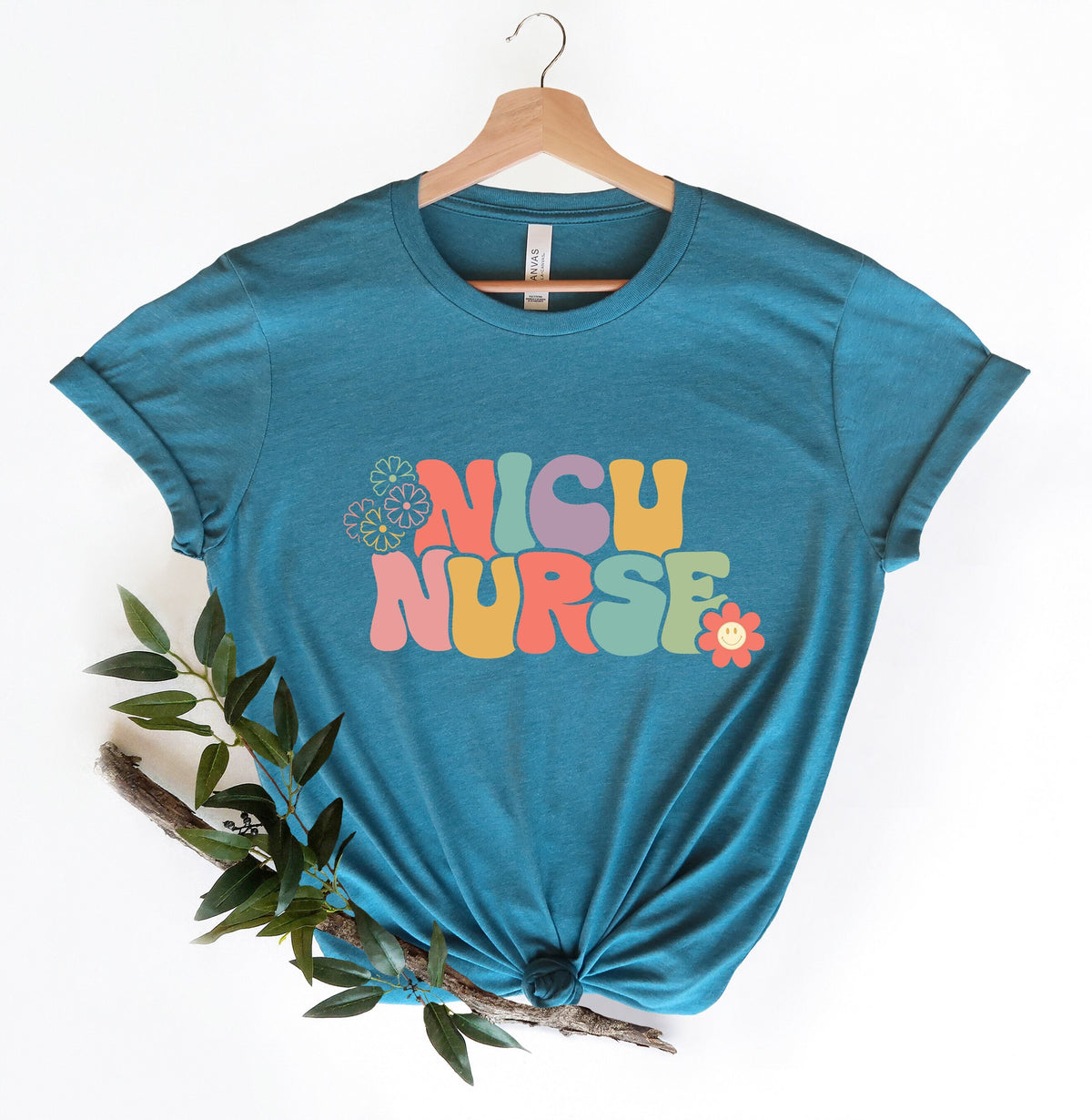 NICU Nurse retro Shirt Groovy Nicu Nurse Tee Shirts Neonatal Icu Shirts Neonatal Intensive Care Unit Nurse Appreciation Grad Gifts Retro Graphic Tee – Premium Graphic · Must-Have Style