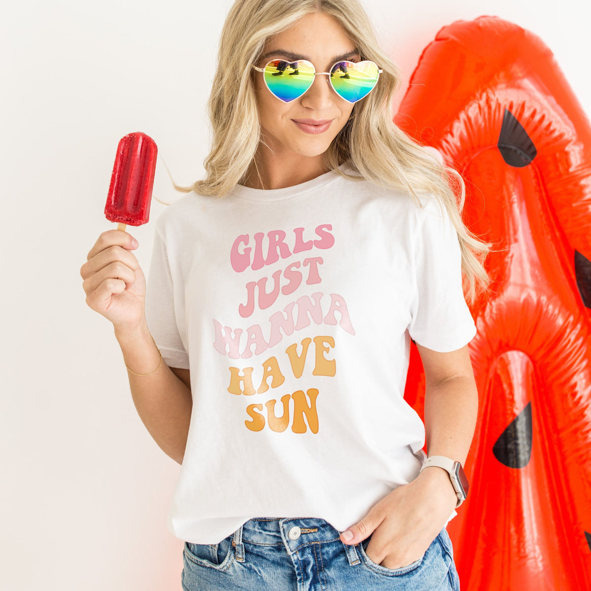 Girls Just Wanna Have Sun TShirt Retro Sun TShirt Sunshine Shirt Summer Shirt For Women Vintage Sun Shirt Graphic Tee – Aesthetic Look · Trending Graphic Apparel