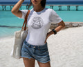 Beach TShirt Sea TShirt Palm Tree Shirt Nautical TShirt Minimal Print TShirt Shirt For The Beach Graphic Tee – Fan Favorite · Must-Have Style