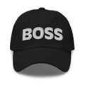 Boss Dad hat Simply stated hat that says Boss Who39s in charge Whomever is wearing the Boss hat Graphic Tee – Everyday Comfort · Must-Have Style