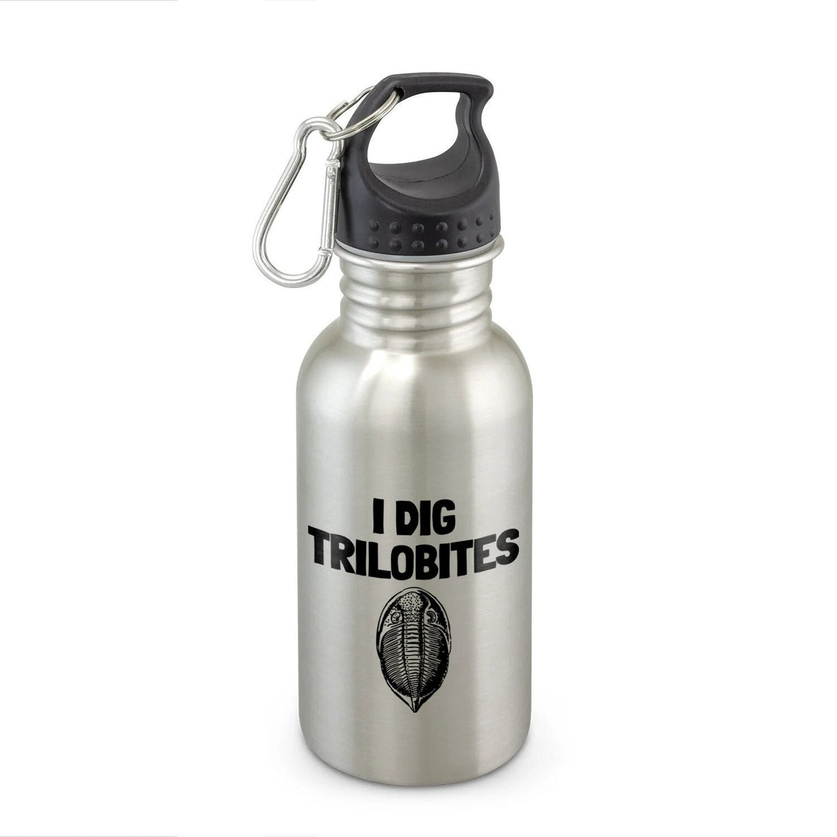 Funny Paleontologist Gift Paleontology Gift Fossil Hunter Present I Dig Trilobites Water Bottle Graphic Tee – Fan Favorite · Must-Have Style