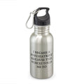 Funny Psychiatrist Water Bottle Psychiatrist Gift Idea Because The Voices Told Me To Graphic Tee – Premium Graphic · Top Pick For Any Outfit