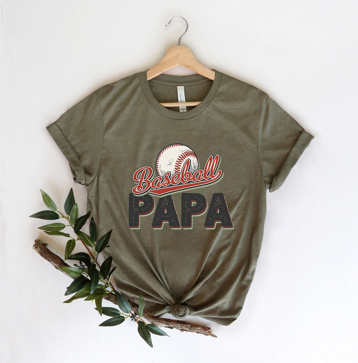 Baseball Papa Shirt shirt for baseball Grandpa Gift for Grandpa Fathers Day Gift Grandpa baseball Shirt baseball Tshirt Birthday gift Graphic Tee – Easygoing Wear · Top Pick For Any Outfit