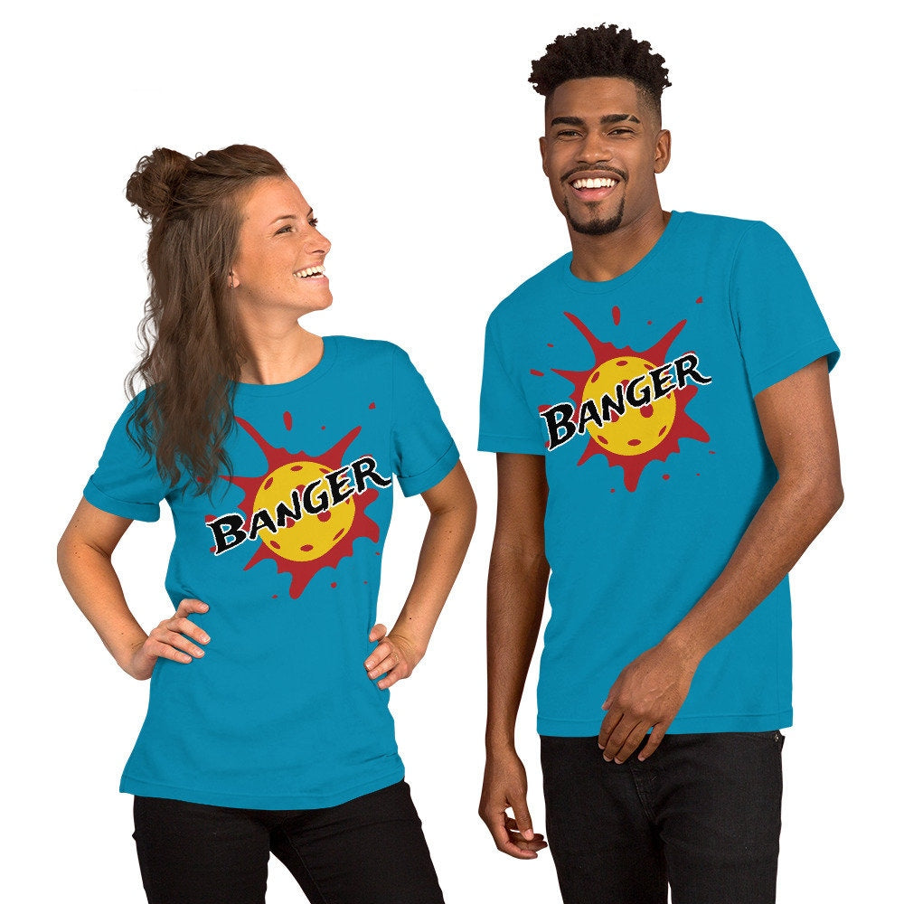 Pickleball BANGER Unisex Soft T shirt Graphic Tee – Fan Favorite · Perfect For Daily Wear