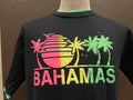 Vintage 9039s Bahamas Sunset Black T Shirt Size M Graphic Tee – Aesthetic Look · High-Quality Print