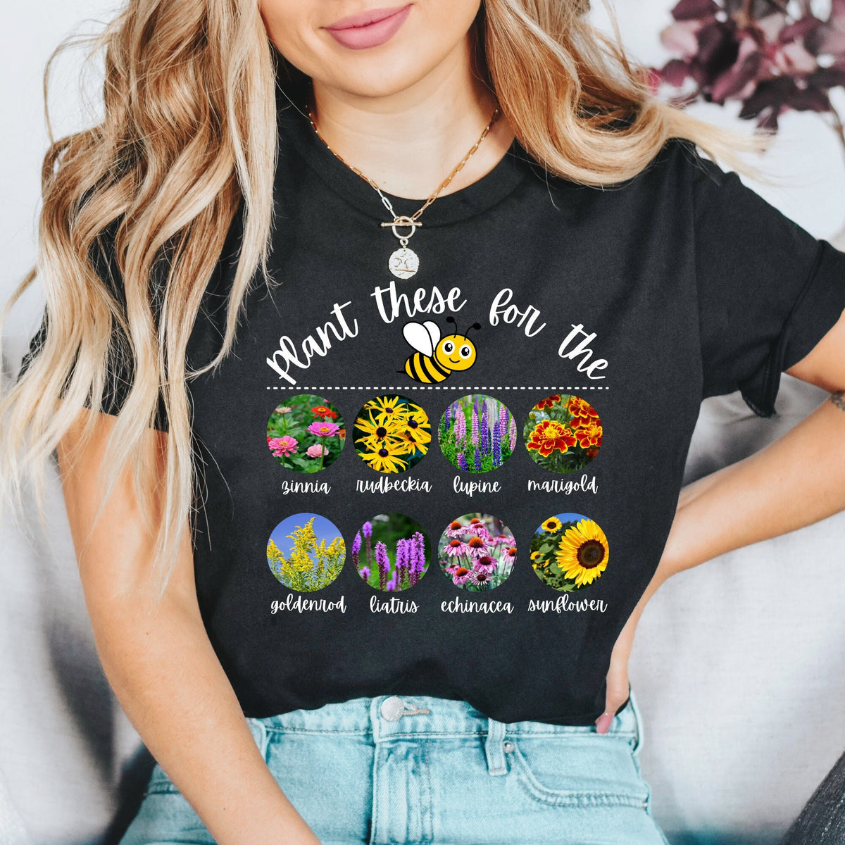 Plant These for the Bees Shirt Bee Conservation Shirt Bee T shirt Save Bees Tshirt Nature Shirt Mother Earth Shirt Earth Day Tshirt Graphic Tee – Cozy Vibes · Perfect For Daily Wear
