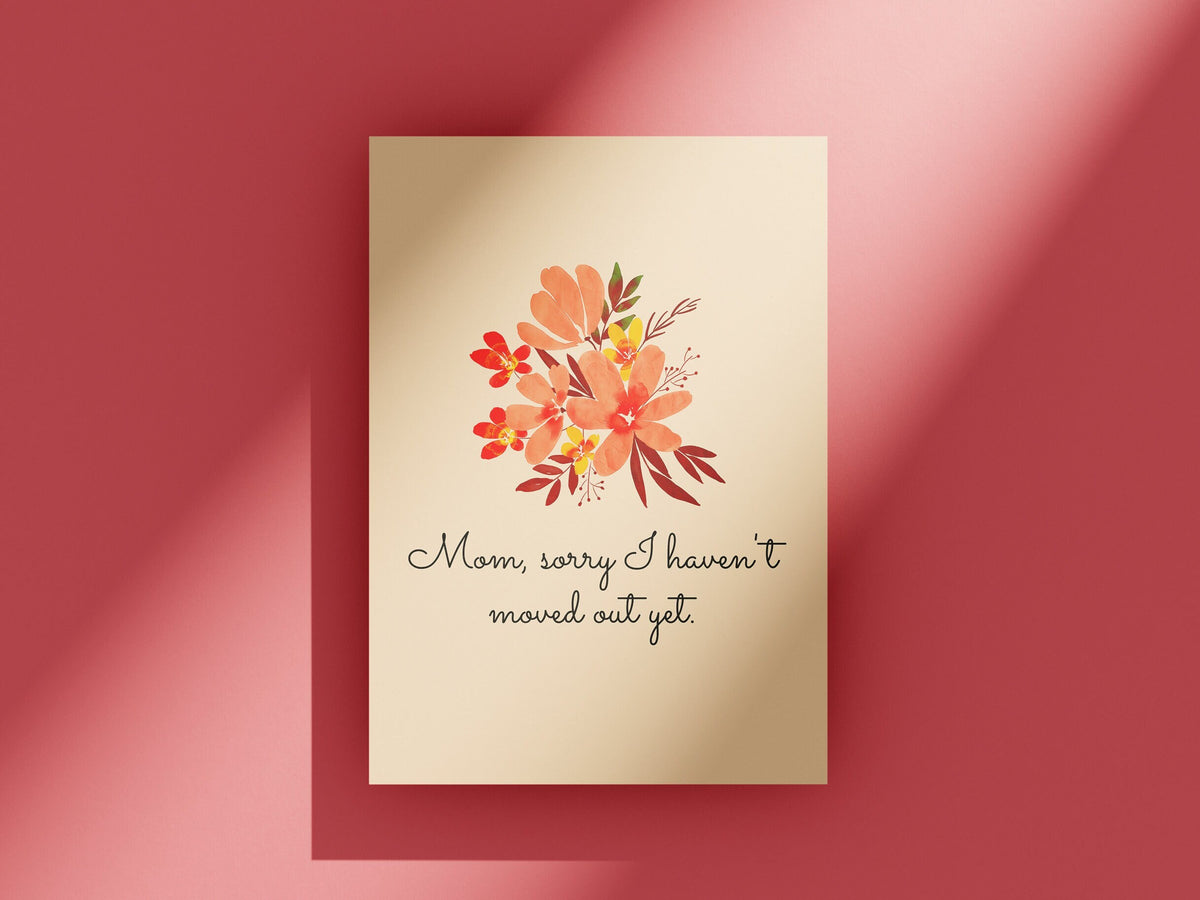 Funny Mother Printable Card Mother39s Day Card Mom Card Mother39s Birthday Instant Download Digital Card Lick The Beaters Graphic Tee – Fan Favorite · High-Quality Print
