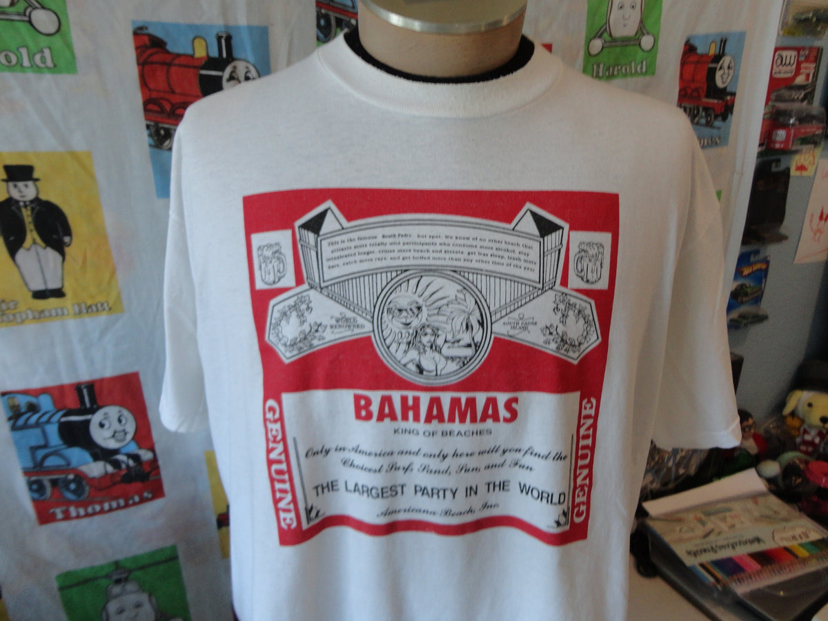 Vintage 9039s The Bahamas Beach Bikini Babe Tourist Vacation T Shirt XL Graphic Tee – Feel-Good Design · Top Pick For Any Outfit