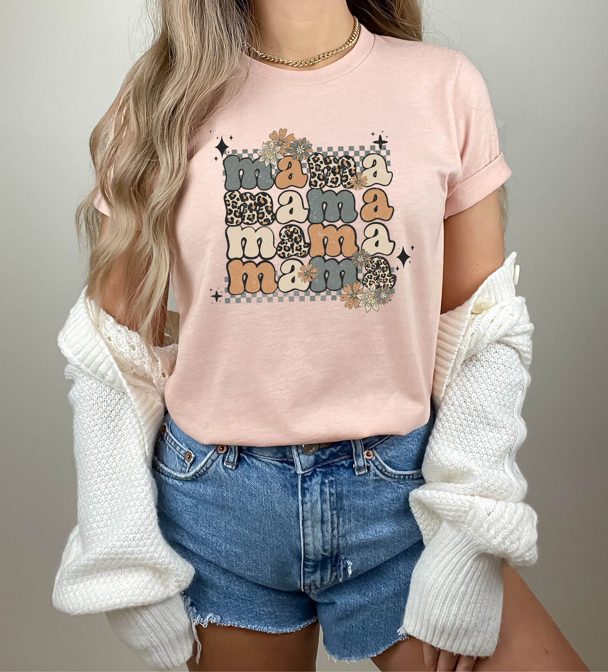 Retro Floral Mama TshirtMama Flowers ShirtFlower TeeMothers day Women ShirtWildflower Mom TshirtsMom Shirt for Mom for Mother39s Day Graphic Tee – Cozy Vibes · High-Quality Print