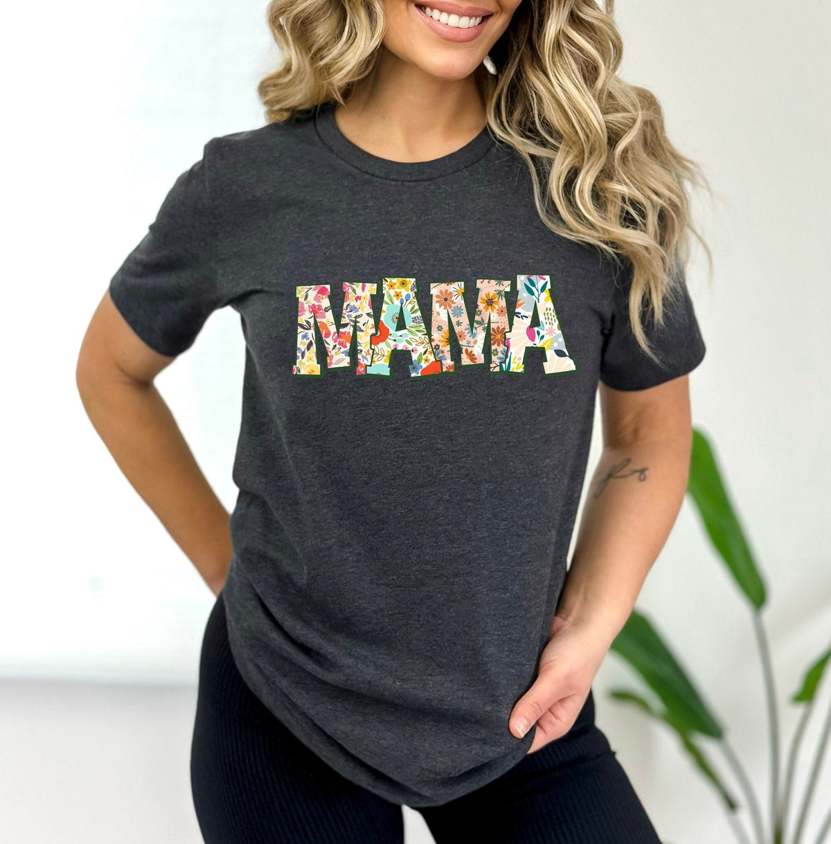Retro Flower Mama Tshirt Shirt for Mom for Mother39s Day Mama TShirt Mom Shirt for Mom for Mother39s Day Mama Tshirt Graphic Tee – Feel-Good Design · Must-Have Style