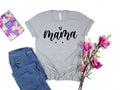 Mama Shirt Mothers TShirt Cute Mom Shirt Cute Mom Gift Mother39s Day Gift New Mom Gift Mama with Heart TShirt Graphic Tee – Cozy Vibes · Perfect For Daily Wear