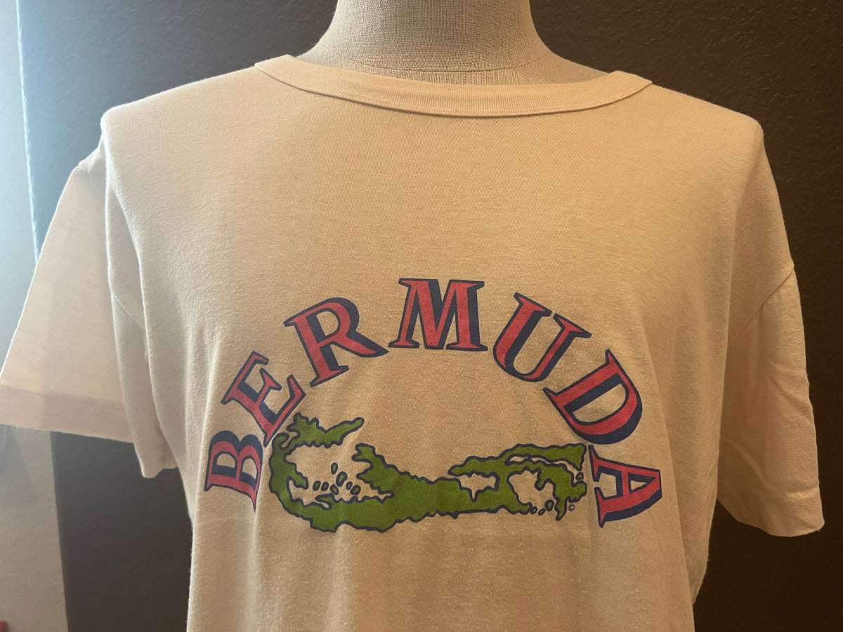Vintage 8039s Bermuda Islands Tan T Shirt Size L Graphic Tee – Warm & Stylish · Trending Graphic Apparel