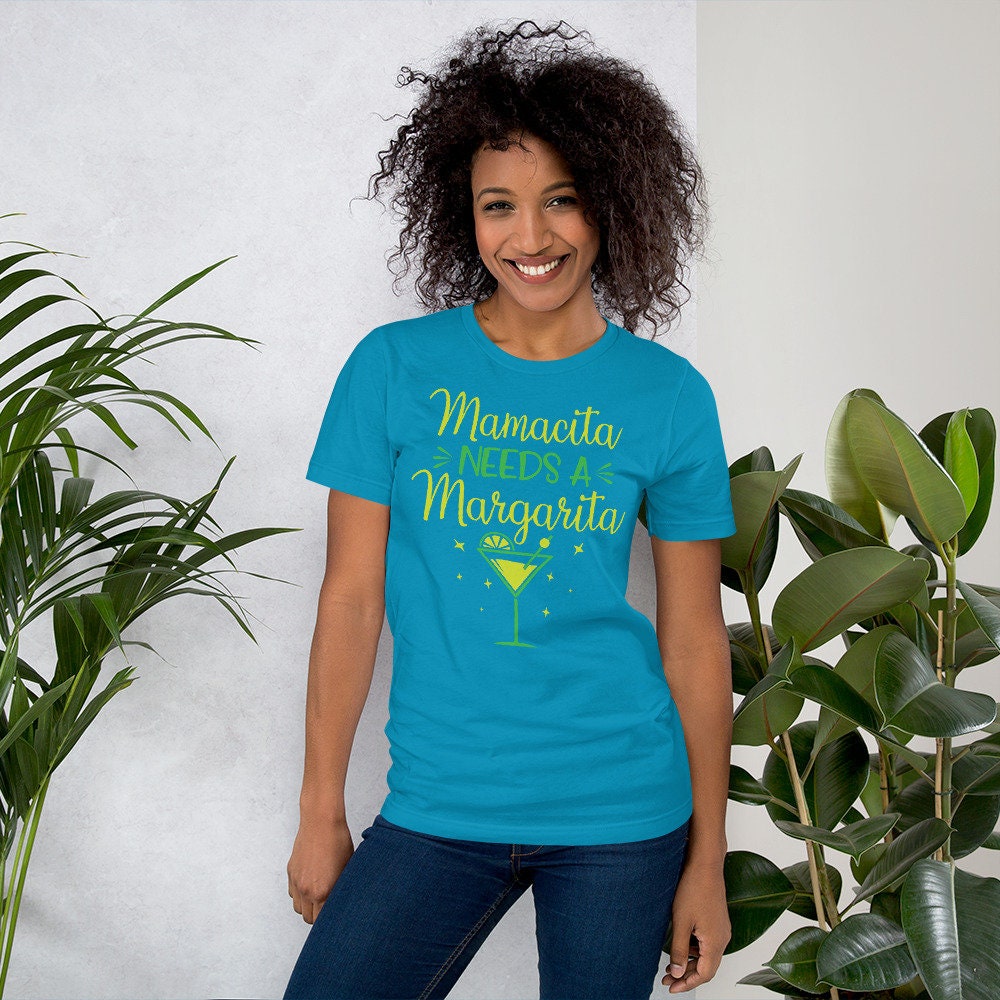 Mamacita Needs a Margarita Unisex Soft T shirt Cinco de Mayo Graphic Tee – Bold Style · Trending Graphic Apparel