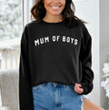 Mum Of Boys Sweatshirt Mom Of Boys Sweater Mother Of Boys Jumper Personalised Mama Sweatshirt Sweatshirt – Feel-Good Design · High-Quality Print