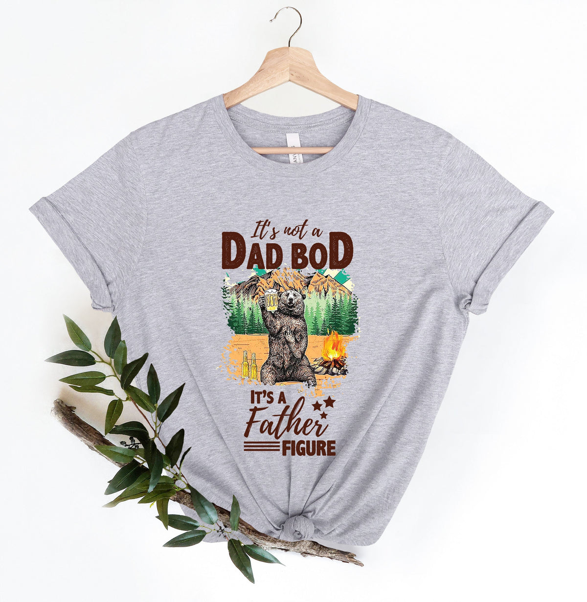 It39s Not A Dad Bod It39s A Father Figure Shirt Shirts For Father39s Day Dad Birthday Gifts New Dad Shirt Best Gifts For Dad Graphic Tee – Warm & Stylish · High-Quality Print