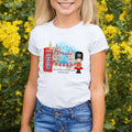 Kings Coronation Party Kids Childs T Shirt Tower Bridge London Eye King Charles III Royal Family Crown Graphic Tee – Everyday Comfort · Great Gift For Fans