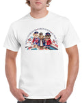 Kings Coronation Party Mens T Shirt Union Jack Tower Bridge London Eye 3 Teddy Bears King Charles III Royal Family Crown Graphic Tee – Premium Graphic · Perfect For Daily Wear