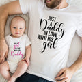 Just a Daddy in Love with His Girl ShirtJust a Girl in Love with her Daddy ShirtFather Daughter Matching ShirtFather Birthday Gift Graphic Tee – Premium Graphic · Great Gift For Fans