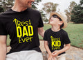Father and Son Matching ShirtsBest Dad Ever ShirtBest Kid Ever ShirtFathers Day ShirtDad and Son ShirtFather Birthday Gift Graphic Tee – Aesthetic Look · Trending Graphic Apparel
