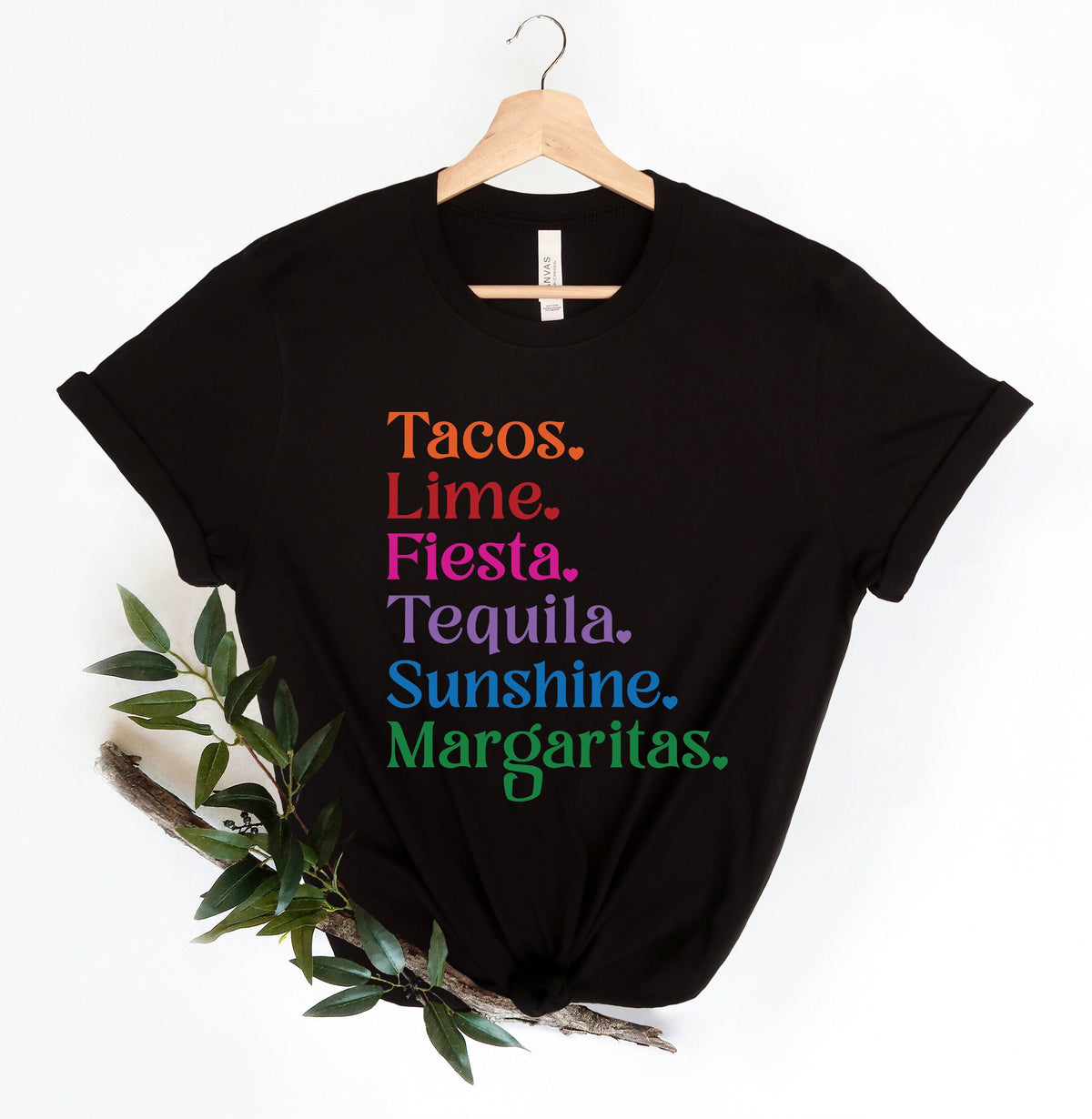 Cinco de Mayo Tacos Margaritas ShirtColorful Cinco ShirtFiesta Squad ShirtFiesta Party ShirtMargaritas ShirtTacos ShirtFiesta Shirt Graphic Tee – Cozy Vibes · Top Pick For Any Outfit