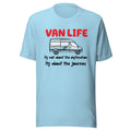 Van Life Destination 2 Unisex t shirt Gift for Road Warrior Gift for person who loves to travel the road Graphic Tee – Easygoing Wear · Great Gift For Fans