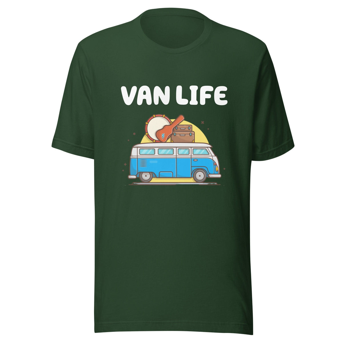 Van Life Unisex t shirt Open Road TShirt Road Warrior TShirt Gift for him Gift for her Graphic Tee – Soft Feel · Perfect For Daily Wear