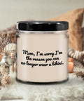 Funny Gift For Mom Mothers Day Candle Funny Sarcasm Gift For Mother Mom39s Birthday No Longer Wear a Bikini Graphic Tee – Easygoing Wear · High-Quality Print