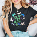 Keep the Sea Plastic Free Shirt Save the Ocean Save the Turtles Tshirt Sea Life Shirt Earth Day Tee Environmental Activist Shirt Graphic Tee – Warm & Stylish · Top Pick For Any Outfit