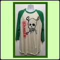Vintage novelty jersey T shirt quot Skull and crossbones Gimme Danger quot Size X large Jersey – Bold Style · High-Quality Print