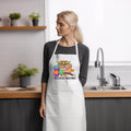 Baking Apron Teacher Appreciation Gifts For Men Or Women Cooking Apron Leaving School Gift Coffee Gives Me Teacher Powers Graphic Tee – Warm & Stylish · High-Quality Print