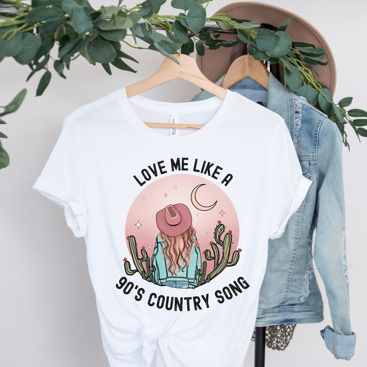 Love Me Like a 9039s Country Song Cowgirl Shirt Western Shirt Cowgirl T Shirt Western Graphic Tee Country Shirt Country Concert Shirt Graphic Tee – Premium Graphic · High-Quality Print