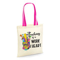 Thank You Teacher Gift 2Colour Canvas Cotton Totes Bags Teaching Is A Wor Of Heart Tote Bag – Feel-Good Design · Great Gift For Fans