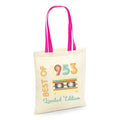 71st Birthday Gifts Contrast Tote Bags 71st Party Bag 71 Years Old Shopping Shopper Shoulder Bag Best Of 1953 Limited Edition Tote Bag – Fan Favorite · Must-Have Style