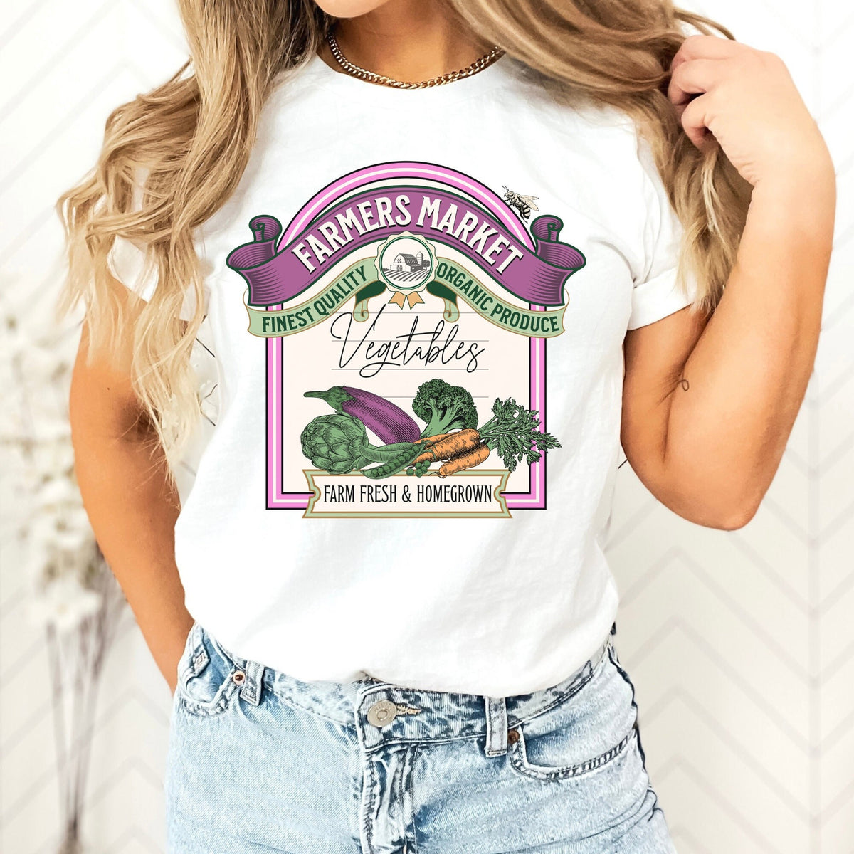 Vegetable Shirt Farmers Market Veggie Shirt Eat Your Veggies Farmer Shirt Foodie Gift Eat Local Farm Shirt Farm Girl Shirt Graphic Tee – Bold Style · Must-Have Style