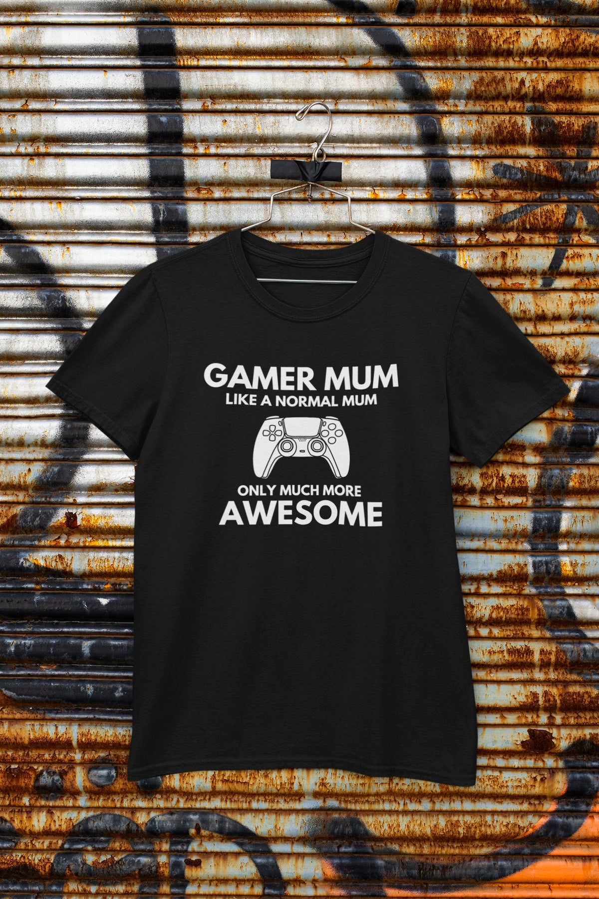 Gaming Gamer Mum Like A Normal Mum Only Much More Awesome T Shirt Gaming T Shirt Black Unisex T Shirt Perfect Gift for Mums Graphic Tee – Everyday Comfort · Top Pick For Any Outfit