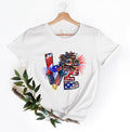 4th Of July Love Sunflower Shirt Independence Day Shirt USA Flag Shirt Patriotic Shirt America Shirt Veteran ShirtSunflower Shirt Graphic Tee – Easygoing Wear · Must-Have Style