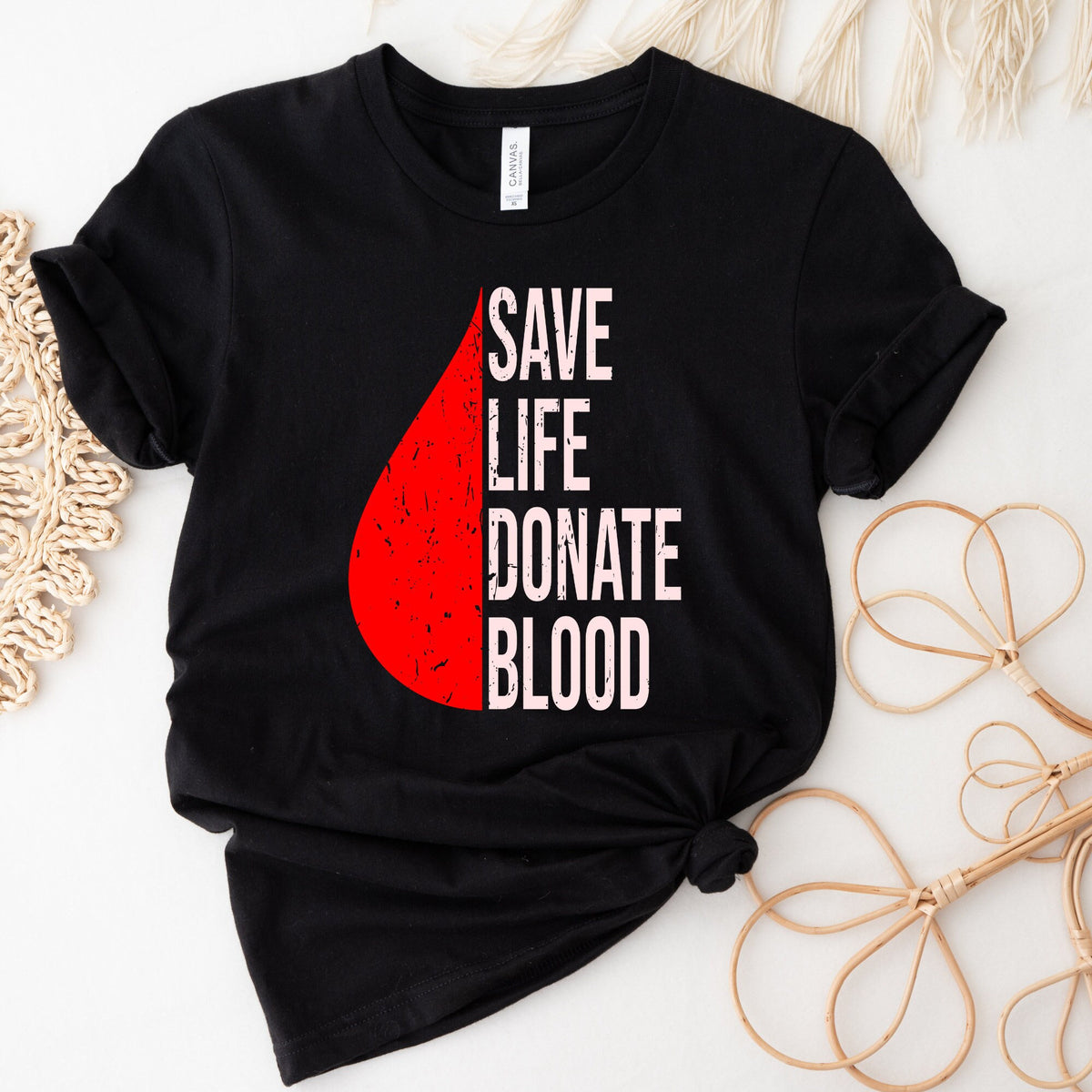 Blood Donor Shirt Donate Blood Awareness Shirt Blood Transfusion Donor Gift Give Blood Save Lives Blood Donation Phlebotomist Gfit Graphic Tee – Feel-Good Design · Top Pick For Any Outfit