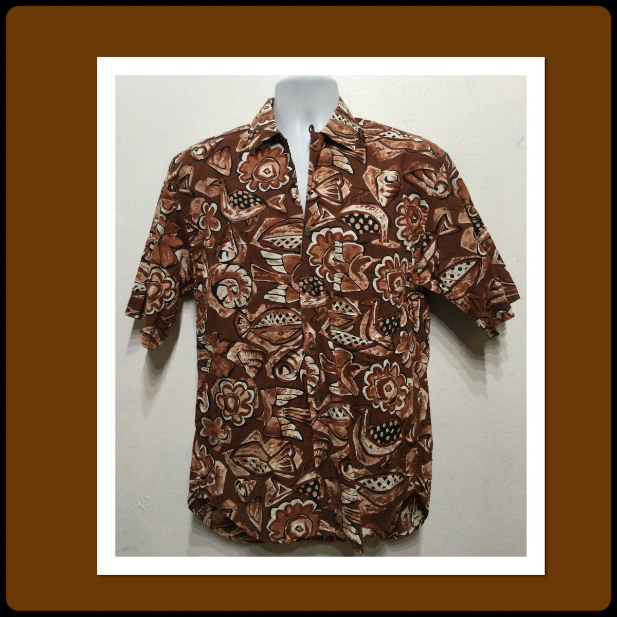 HS155 Vintage abstract print shirt by Manuel Ritz Pipo Graphic Tee – Fan Favorite · Must-Have Style