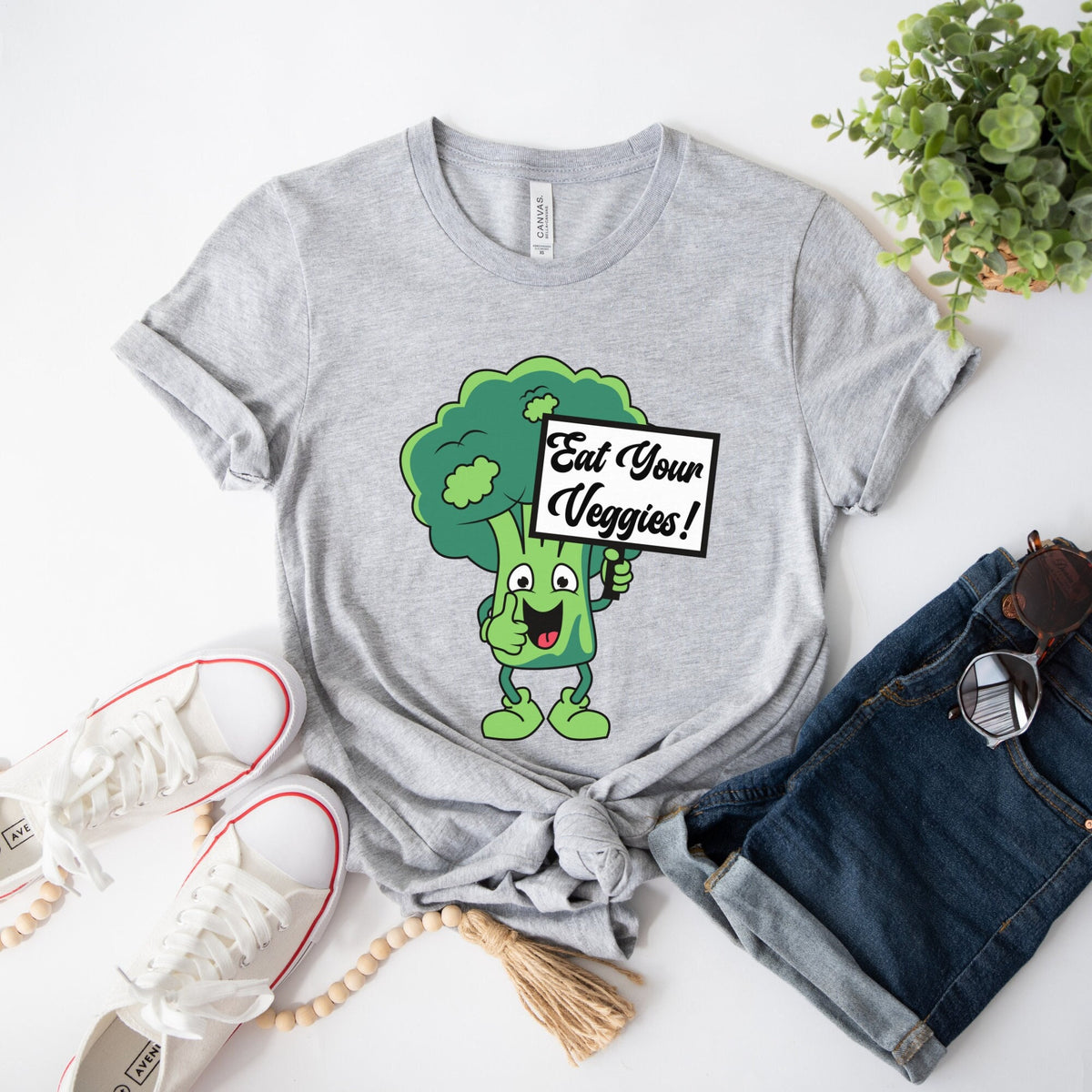 Eat Your Veggies Vegetable Shirt Vegan Shirt Veggie Shirt Herbivore Shirt Farmers Market Shirt Vegetarian Gift Plant Based Shirt Graphic Tee – Soft Feel · Great Gift For Fans